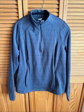 Avia Men's Gray Half-Zip Lightweight Jacket